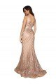 Sleek Long Mermaid Sparkling Sequin Formal Dress
