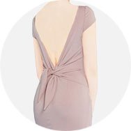 Tie Back Formal Dresses Canada