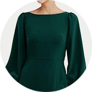 Bishop Sleeves Formal Dresses Canada